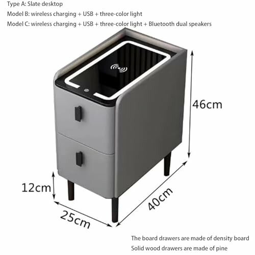 HJYBFA Meuble TV LED Intelligent